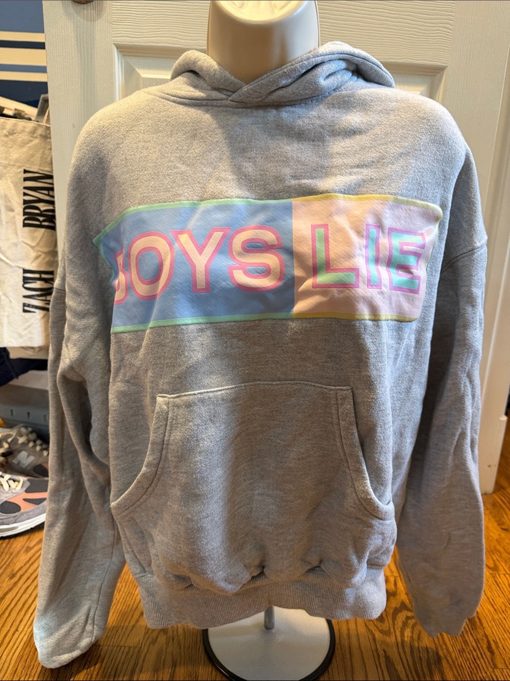 Boys Lie Better half v2 racer hoodie